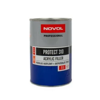 PROTECT 310 акриловий грунт 4+1 чорний 1,0л x6 NOVOL 37141
