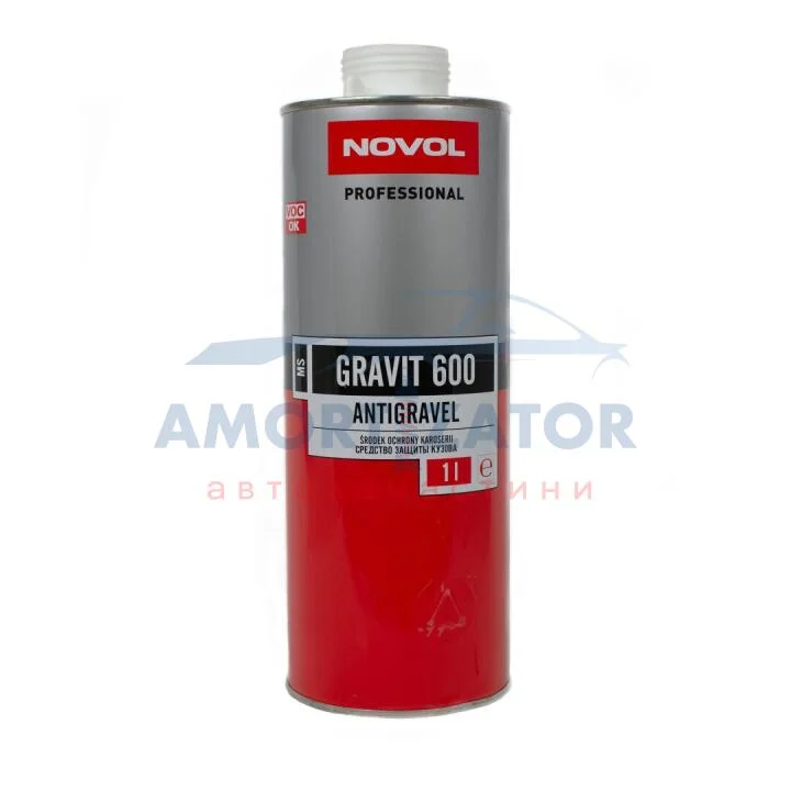 GRAVIT 600 Антикорозійне покриття MS - біле 1,0л x12 NOVOL 37831 (фото 1)