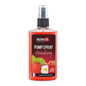 Автомобільний ароматизатор повітря PUMP SPRAY 75ml, Strawberry, NOWAX NX07515