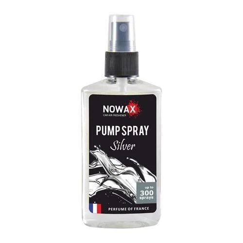 Автомобільний ароматизатор повітря PUMP SPRAY 75ml, Silver NOWAX NX07522 (фото 1)