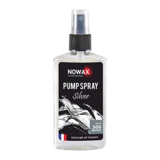 Автомобільний ароматизатор повітря PUMP SPRAY 75ml, Silver NOWAX NX07522
