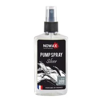 Автомобільний ароматизатор повітря PUMP SPRAY 75ml, Silver NOWAX NX07522
