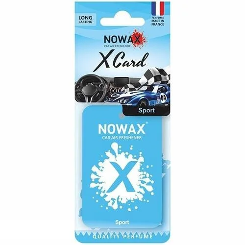 Автомобільний ароматизатор повітря серія " X CARD" - Sport NOWAX NX07532 (фото 1)