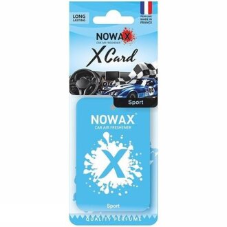 Автомобільний ароматизатор повітря серія " X CARD" - Sport NOWAX NX07532