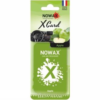 Автомобільний ароматизатор повітря серія " X CARD" - Apple NOWAX NX07537