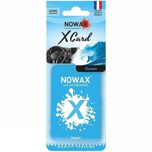 Автомобільний ароматизатор повітря серія " X CARD" - Ocean NOWAX NX07542 (фото 1)