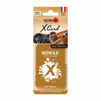 Автомобільний ароматизатор повітря серія " X CARD" - Anti Tobacco NOWAX NX07543