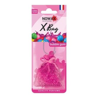 Автомобільний ароматизатор повітря полімерний X Bag - Bubble Gum (20шт/ящ) NOWAX NX07550
