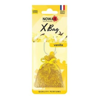 Автомобільний ароматизатор повітря полімерний X Bag - Vanilla (20шт/ящ) NOWAX NX07552