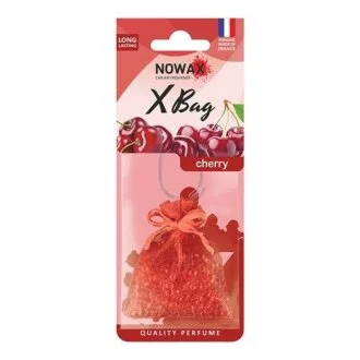Автомобільний ароматизатор повітря полімерний Nowax X Bag - Cherry (20шт/ящ) NOWAX NX07555