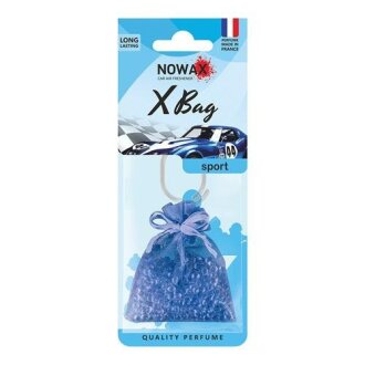 Автомобільний ароматизатор повітря полімерний X Bag - Sport (20шт/ящ) NOWAX NX07556
