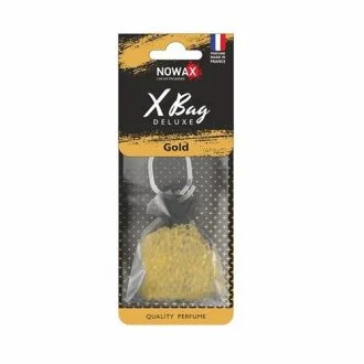 Автомобільний ароматизатор повітря полімерний X Bag DELUXE - Gold NOWAX NX07583