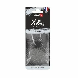 Автомобільний ароматизатор повітря полімерний X Bag DELUXE - Silver NOWAX NX07584