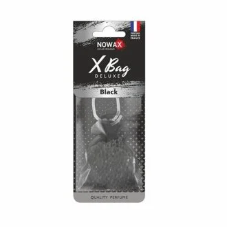 Автомобільний ароматизатор повітря полімерний X Bag DELUXE - Black NOWAX NX07585
