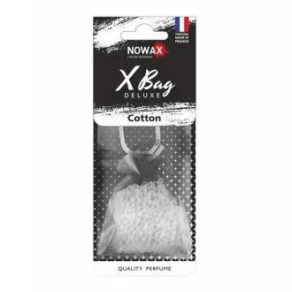 Автомобільний ароматизатор повітря полімерний X Bag DELUXE - Cotton NOWAX NX07586