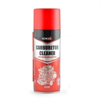 CARBURETOR CLEANER, 400ml. Очисник карбюратора. Відновлює первинні характеристики карбюратора NOWAX NX40650