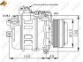 Компресор кондиціонера BMW 3 Series 00- NRF 32123 (фото 1)