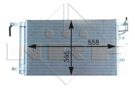 Конденсер кондиціонера NRF 35982