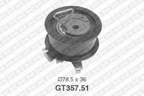 Шків натяжний ременя ГРМ SNR NTN SNR GT357.51