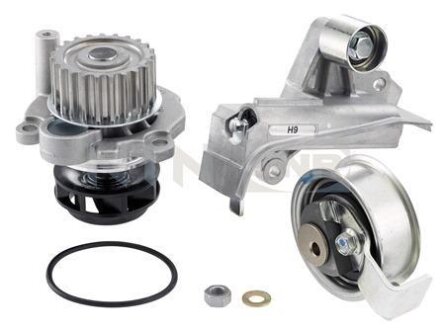 Комплект ГРМ (+помпа) A4/A6/Passat 1.8 -05 NTN SNR KDP457.450