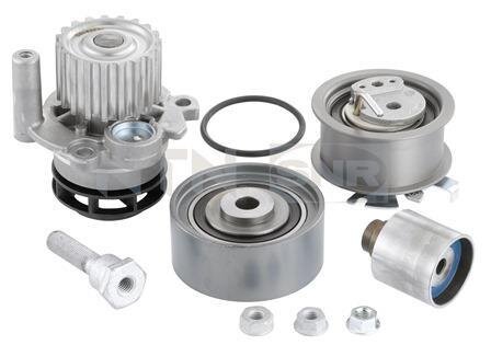 Комплект ГРМ (+ помпа) Golf V/Octavia/Audi A3/Passat 2.0TDI 03-15 NTN SNR KDP457.610