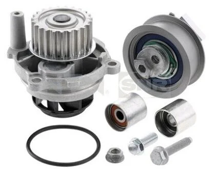Комплект ГРМ (+помпа) VW Golf/Jetta/Passat/Touran 2.0 FSI/TFSI 03-13 NTN SNR KDP457.760