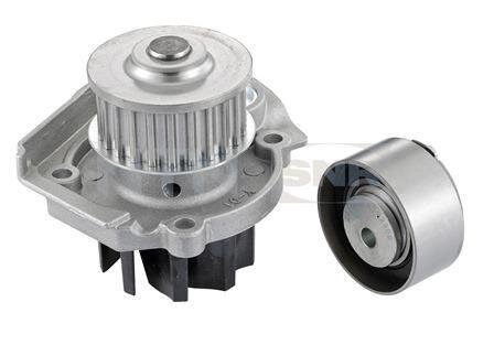 Комплект ГРМ (ремінь + ролик + водяний насос) ALFA ROMEO GIULIETTA/HATCHBACK AUDI A6 C7 FIAT 500, 500L, FIORINO, GRANDE PUNTO, LINEA, PANDA, PANDA/HATCHBACK, PUNTO EVO, QUBO, TIPO 1.1-3.0D 09.03- NTN SNR KDP458550