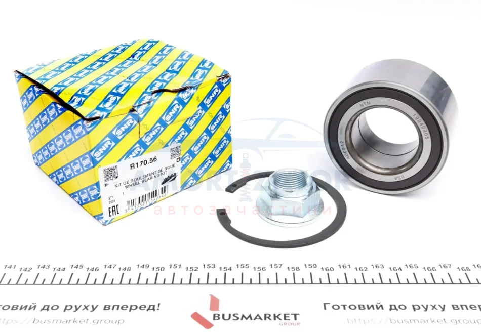 Підшипник маточини (комплект) SNR NTN SNR R170.56 (фото 1)