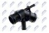 Фланець охолоджувальної рідини vw golf iv 1 6 9704, 1j0121087a NTY CTMVW019 (фото 1)