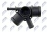 Фланець охолоджувальної рідини vw golf iv 1 6 9704, 1j0121087a NTY CTMVW019 (фото 3)