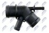 Фланець охолоджувальної рідини vw golf iv 1 6 9704, 1j0121087a NTY CTMVW019 (фото 4)