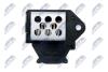 Резистор вентилятора радіатора Citroen Berlingo Multispace, Berlingo/Minivan Peugeot 307, Partner Tepee, Partner/Minivan 1.6/1.6D 03.03- NTY ERD-CT-007 (фото 4)