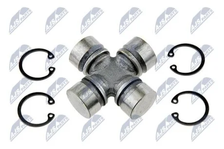 Хрестовина карданного валу BMW, FORD USA, LAND ROVER, LINCOLN, MERCEDES-BENZ, NISSAN, RENAULT, SSANGYONG, VOLVO NTY NKWME001