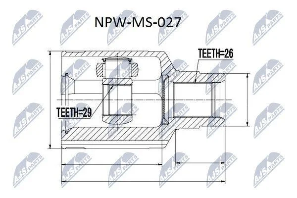 ШРКШ NTY NPWMS027 (фото 1)