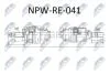 Піввісь ліва Renault Master 2.3dCi 10- (L:743/A:31/D:39) NTY NPWRE041 (фото 1)