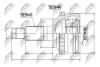 ШРКШ внутр. MAZDA 6, CX-7, CX-9 2.3/3.5/3.7 12.05- NTY NPZ-MZ-053 (фото 1)