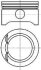 Поршень з кільцями OPEL 73,00 1,0 12V X10XE/Z10XE NURAL 87-102707-00 (фото 1)