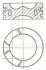 Поршень з кільцями PSA 85,0 DW10UTED4 2.0HDi 16V 2003- NURAL 87-114700-40 (фото 1)