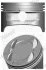 Поршень з кільцями FORD 79,00 1.6i 16V Zetec (вир-во) NURAL 8714130020 (фото 2)