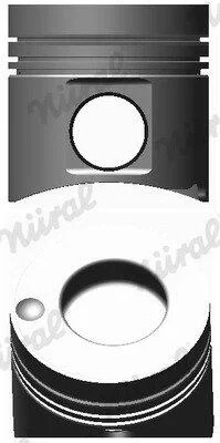 Поршень NURAL 8717930080 (фото 1)