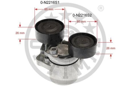 Фото натягувач ременя OPTIMAL 0-N2216 Натягувач ременя OPTIMAL 0-N2216