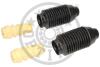 (2 шт) Захисний к-кт перед. амортизаторів Renault Kangoo 1.5CDTI 1.6-1.6 16V 08- OPTIMAL AK-735446 (фото 2)