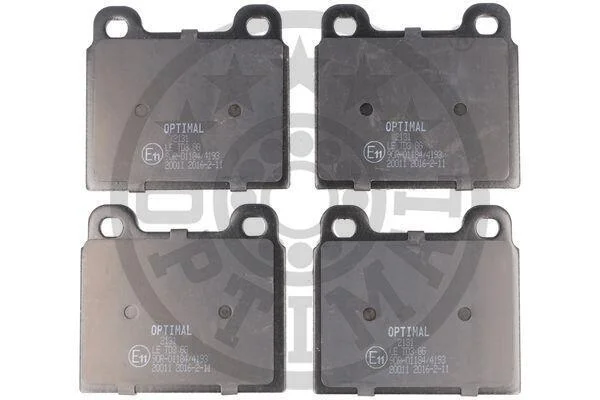 Гальмівні колодки дискові OPTIMAL BP02131 (фото 1)