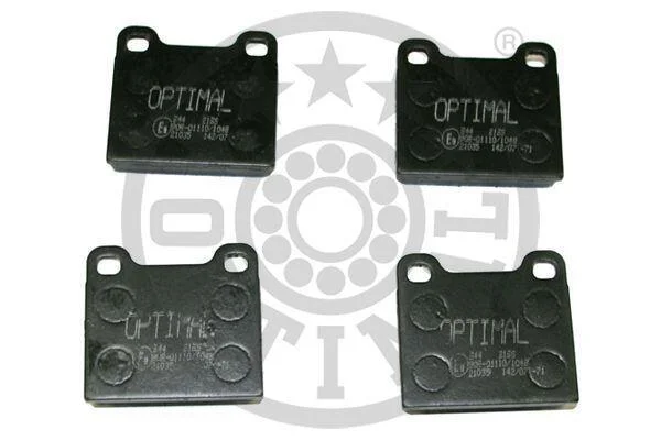 Гальмівні колодки дискові OPTIMAL BP02196 (фото 1)
