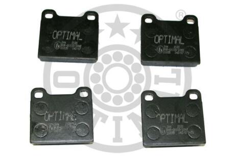 Гальмівні колодки дискові OPTIMAL BP-02196