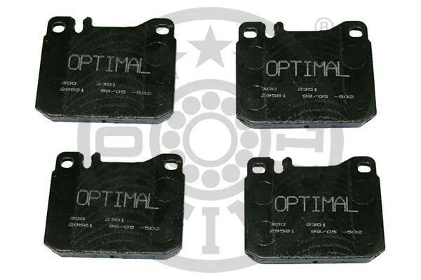 Гальмівні колодки дискові OPTIMAL BP02301 (фото 1)