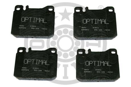 Гальмівні колодки дискові OPTIMAL BP-02301
