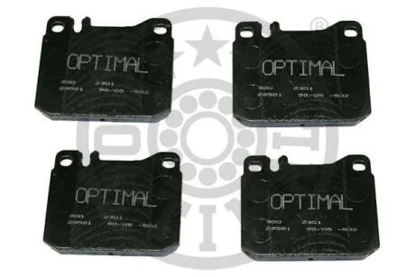 Гальмівні колодки дискові OPTIMAL BP02301