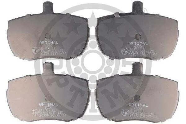 Гальмівні колодки дискові OPTIMAL BP06550 (фото 1)
