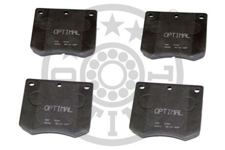 Гальмівні колодки дискові OPTIMAL BP-09109